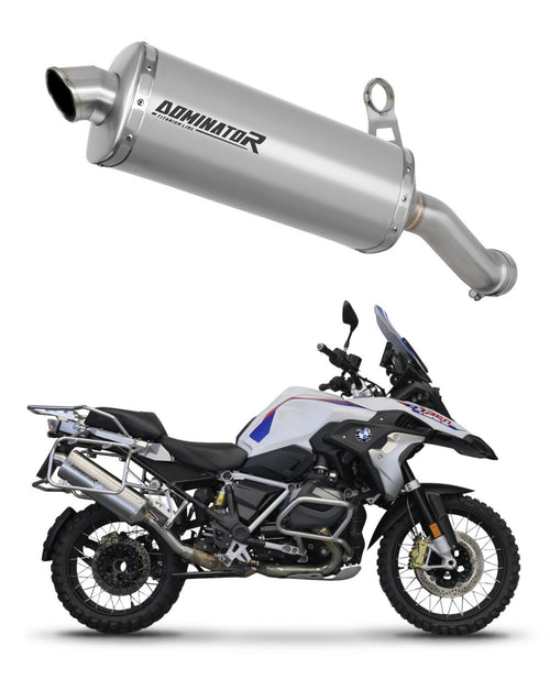 BMW R1250GS Adventure 2018 - 2023 EU Approved Exhaust Silencer Titanium P7