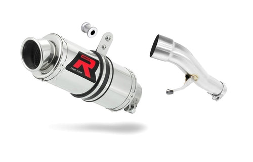 Honda CBF 500 2004 - 2005 Exhaust Silencer Muffler GP1 + dB killer medium