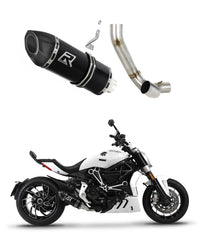 Ducati XDiavel S 2016 - 2023 Exhaust Silencer Muffler HP5 BLACK + dB killer medium 20 m.