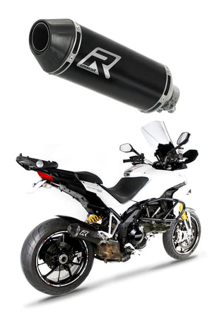 Ducati MTS MULTISTRADA 1200 2010 - 2014 Exhaust Silencer Muffler HP3 BLACK + db killer