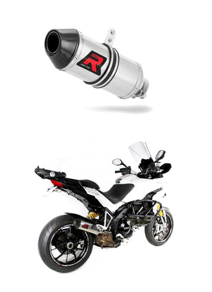Ducati MTS MULTISTRADA 1200 2010 - 2014 Exhaust Silencer Muffler HP3 + dB killer medium