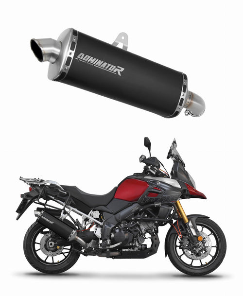 Suzuki DL 1000 V-Strom 2014 - 2016 Exhaust Silencer Muffler P7 BLACK + dB killer