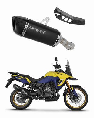 Suzuki V-Strom 800 SE / DE 2023 - 2024 Exhaust Silencer Muffler HP6 BLACK + dB killer
