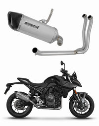 Suzuki GSX-8S / 8R 2022 - 2024 Full Exhaust System Collector Silencer Titanium HP6 + dB killer 20 m.