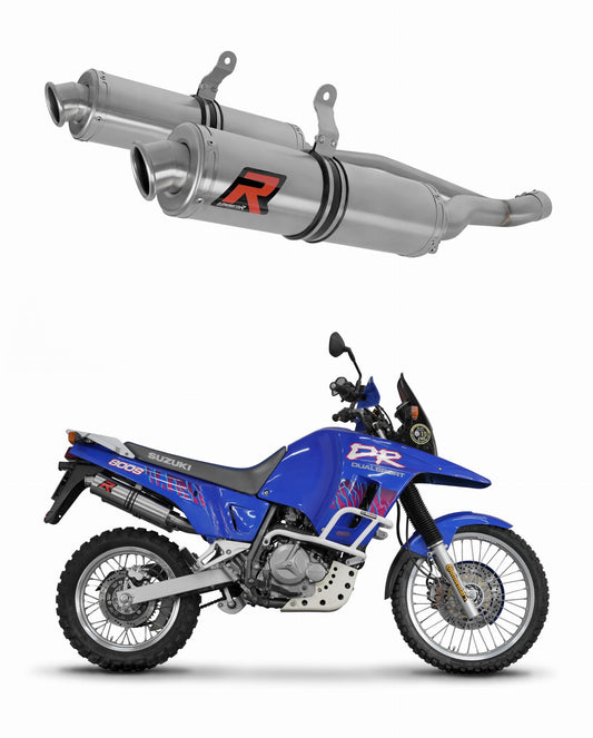 Suzuki DR 800 S / BIG DUAL Exhaust Silencer Muffler GP1 + dB killer - Dominator motociklo duslintuvas
