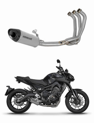 Yamaha MT-09 2017 - 2020 Full Exhaust System Collector Silencer Titanium HP8 + dB killer