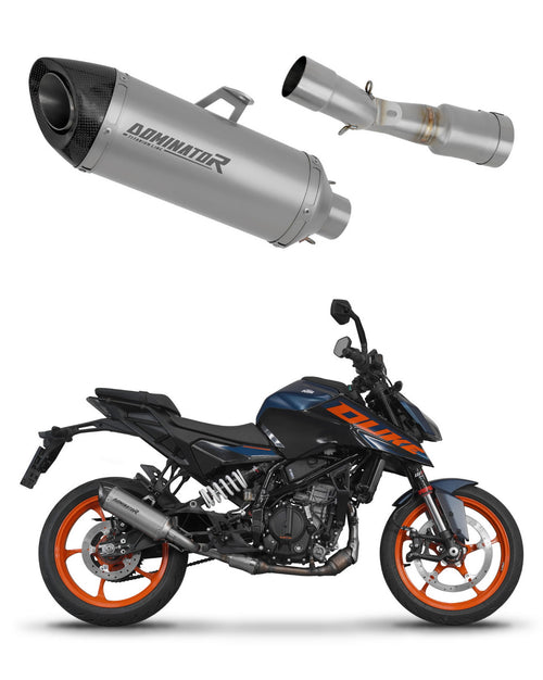 KTM 250 Duke 2024 Exhaust Silencer Muffler Titanium HP8 + dB killer