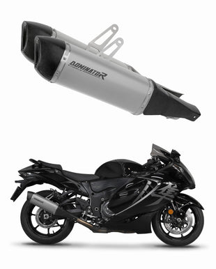 Suzuki GSX 1300 R Hayabusa 2021 - 2024 Exhaust Silencer Muffler Titanium HP6 + dB killer