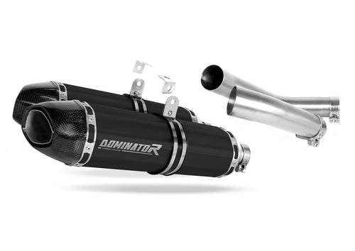 Yamaha YZF R1 1000 RN22 2009 - 2011 Exhaust Silencer Muffler HP1 BLACK + dB killer