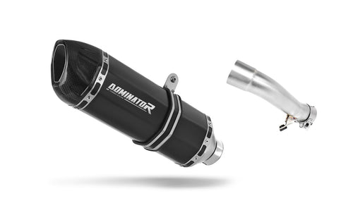 Honda CB 500 F 2013 - 2015 Exhaust Silencer Muffler HP1 BLACK + dB killer