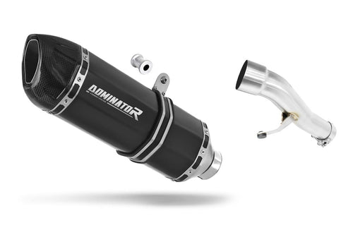 Honda CBF 500 2006 - 2008 Exhaust Silencer Muffler HP1 BLACK + dB killer