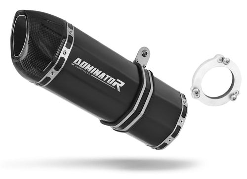 Kawasaki ZRX 1200 2001 - 2007 Exhaust Silencer Muffler HP1 BLACK + dB killer