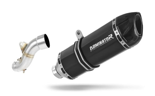 KTM LC4 620 1998 - 1999 Exhaust Silencer Muffler HP1 BLACK + dB killer