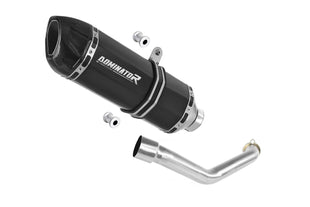 Suzuki BURGMAN 400 1998 - 2002 Exhaust Silencer Muffler HP1 BLACK + dB killer