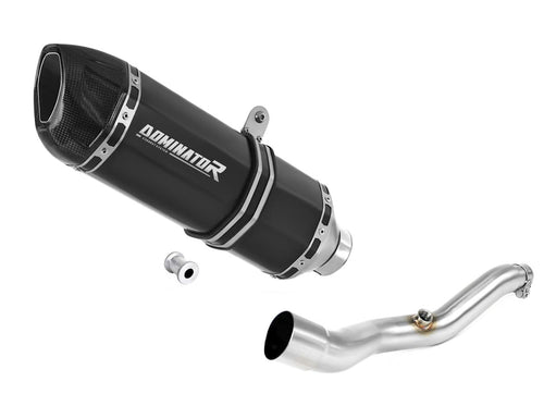 Suzuki BURGMAN 400 2007 - 2016 Exhaust Silencer Muffler HP1 BLACK + dB killer