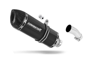 Suzuki BURGMAN 650 - 2012 Exhaust Silencer Muffler HP1 BLACK + dB killer