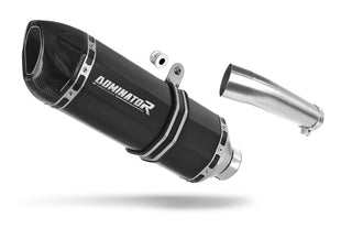Suzuki SV 650 N 1999 - 2002 Exhaust Silencer Muffler HP1 BLACK + dB killer