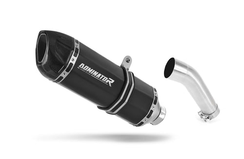 Suzuki SV 650 N 2003 - 2015 Exhaust Silencer Muffler HP1 BLACK + dB killer