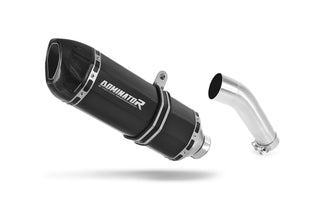 Suzuki SV 650 S 2003 - 2015 Exhaust Silencer Muffler HP1 BLACK + dB killer