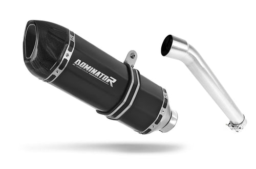 Suzuki GSXR 1000 K5 K6 Exhaust Silencer Muffler HP1 BLACK + dB killer