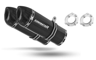 Suzuki TL 1000 S 1997 - 2000 Exhaust Silencer Muffler HP1 BLACK + dB killer