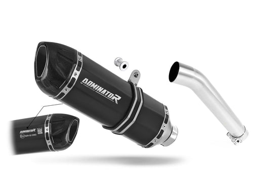 Yamaha YZF 600 R Thundercat 1996 - 2006 EU Approved Exhaust Silencer HP1 BLACK