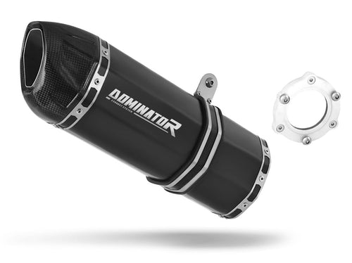 Yamaha YZF 1000 R Thunderace 1996 - 2003 Exhaust Silencer Muffler HP1 BLACK + dB killer