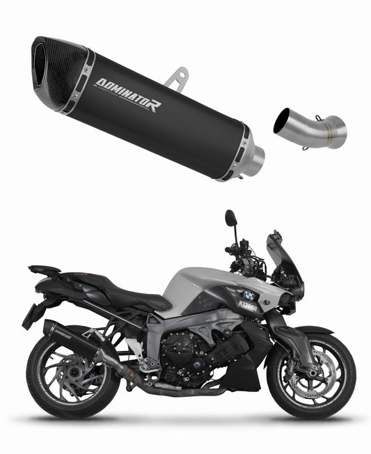 BMW K1300S 2009 - 2016 Exhaust Silencer Muffler HP6 BLACK + dB killer 20 m. 