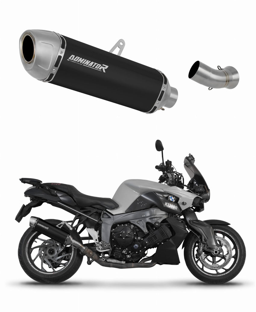 BMW K1300S 2009 - 2016 Exhaust Silencer Muffler S6 BLACK + dB killer 20 m.
