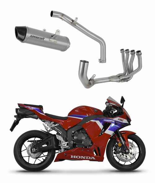 Honda CBR 600RR 2013 - 2025 Full Exhaust System Collector Silencer Titanium HP2 + dB killer