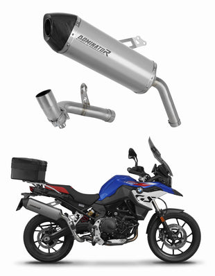 BMW F850GS 2021 - 2023 Exhaust Silencer Muffler Titanium HP7 + dB killer