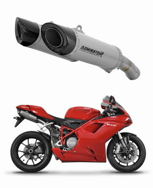 Ducati 848 2008 - 2013 Exhaust Silencer Muffler Titanium HP8 + dB killer