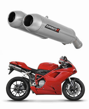 Ducati 1098 2007 - 2009 Exhaust Silencer Muffler OVR + dB killer
