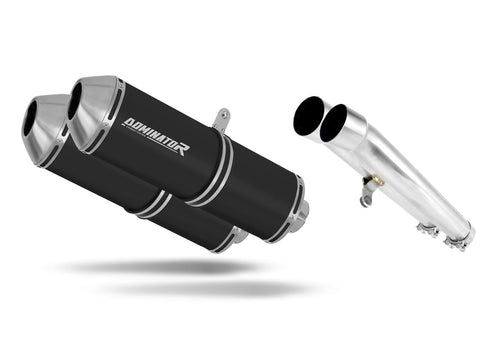 Yamaha FJ 1100 Exhaust Silencer Muffler OVR BLACK + dB killer
