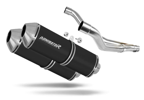 Yamaha TDM 850 1991 - 1995 Exhaust Silencer Muffler OVR BLACK + dB killer