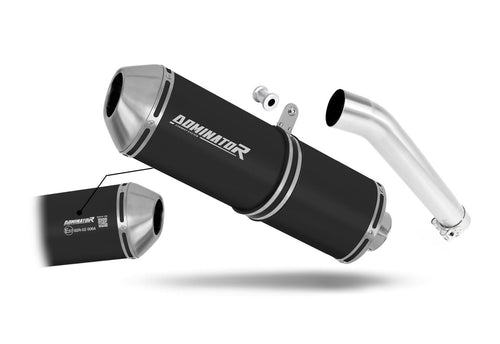 Yamaha YZF 600 R Thundercat 1996 - 2006 EU Approved Exhaust Silencer OVR BLACK