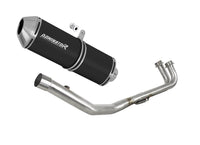 Yamaha T-MAX 500 2008 - 2011 Full Exhaust System Collector Silencer OVR BLACK + dB killer 20 m.