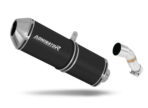 Yamaha YBR 250 Exhaust Silencer Muffler OVR BLACK + dB killer