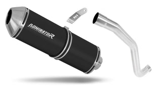 Triumph TIGER SPORT 1050 2013 - 2015 HI Level Exhaust Silencer Muffler OVR BLACK + dB killer