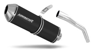 Triumph TIGER 800 XC / XR 2015 - 2017 Exhaust Silencer Muffler OVR BLACK + dB killer