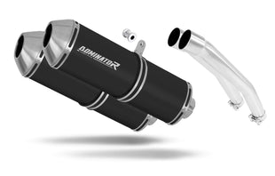 Suzuki GSXR 1300 Hayabusa 2008 - 2019 Exhaust Silencer Muffler OVR BLACK + dB killer