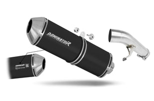 Suzuki GSF 1250 N / S BANDIT 2007 - 2016 EU Approved Exhaust Silencer OVR BLACK
