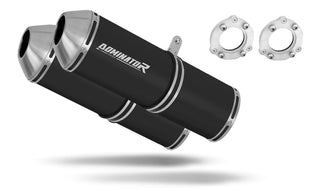Suzuki SV 1000 S 2003 - 2007 Exhaust Silencer Muffler OVR BLACK + dB killer