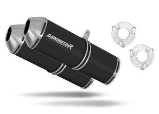 Suzuki GSXR 1000 K7 K8 2007 - 2008 Exhaust Silencer Muffler OVR BLACK + dB killer