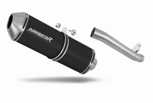 Suzuki GSXR 1000 K1 - K4 2001 - 2004 Exhaust Silencer Muffler OVR BLACK + dB killer