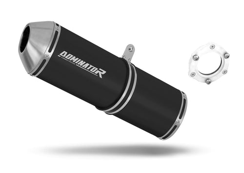 Suzuki GSXR 750 SRAD 1996 - 1999 Exhaust Silencer Muffler OVR BLACK + dB killer