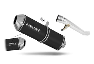 SUZUKI GSX 750 INAZUMA 1997-2003 EU Approved Exhaust Silencer OVR BLACK