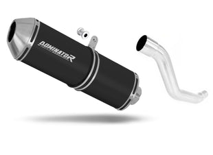 Suzuki XF 650 Freewind 1997 - 2003 Exhaust Silencer Muffler OVR BLACK + dB killer