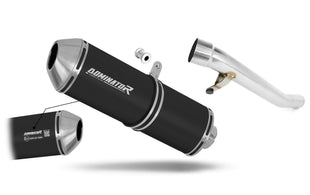 Suzuki GSF 650 BANDIT N / S 2005 - 2006 EU Approved Exhaust Silencer OVR BLACK