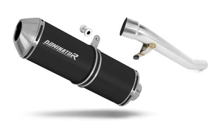Suzuki GSF 650 BANDIT N / S 2005 - 2006 Exhaust Silencer Muffler OVR BLACK + dB killer